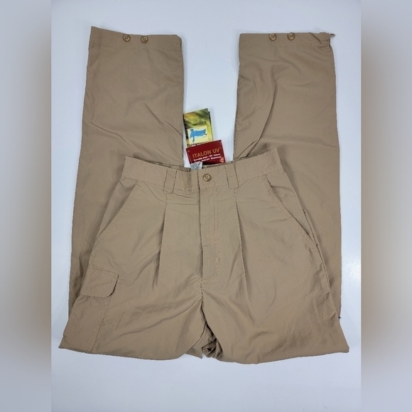 NWT Campmor Convertible Pants Tan Khaki Women's XS Elastic Waist Camping Outdoor - Picture 4 of 12